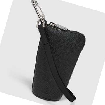Pochettes Ecco Textureblock Midi Homme Noir | FR 770VRW